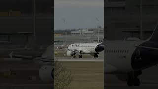 🛫 Lufthansa Airbus A319-114 D-AILW taking off at Munich Airport (MUC) #planespotting