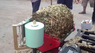 corn silage baler machine