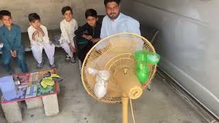 fan Colling Hawa √ پنکھوں سے ٹھنڈی ہوا لینے کا طریقہ #fan