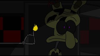 Squidtrap Get Burned In FNAF 3 (FNAF ANIMATION)