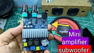 MINI SUBWOOFER AMPLIFIER Tpa3116d2 100w