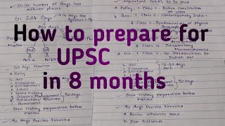 8 months plan for UPSC CSE 2024 prelims|UPSC CSE 2024 prelims monthly plan