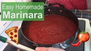 Easy Homemade Marinara (Vegan)