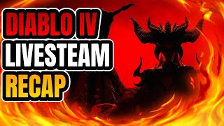 Diablo 4 Exclusive Cosmetic And System Requirements | Complete Livestream Overview! Diablo 4