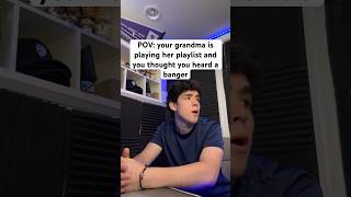 POV: your grandma is playing her playlist and you thought she played a banger 😭🔥 #music #rap