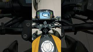 TVS Raider 125 Instrument cluster