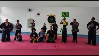 Manhã Hapkido iniciando a quarta feira abençoada 🙏🏻