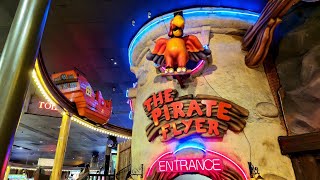 The Pirate Flyer Ride Coral Island Blackpool 4K POV 2024