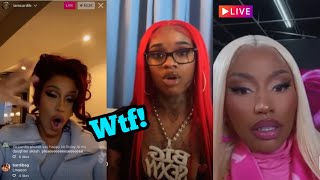 Cardi B Checks Nicki Minaj; Sxy Red,Kanye & Offset Drama Gets Messy