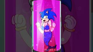 Sonic is a Mermaid?! #animation #shorts #trending