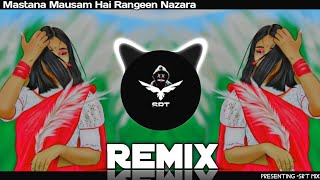 Mastana Mausam Hai Rangeen Nazara | New Remix Song | Dil Hai Tumhara | High Bass Hip Hop | SRT MIX