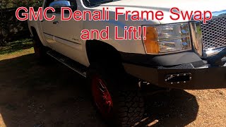 2013 GMC Sierra Denali: Copart Frame Swap with 6" Suspension Lift Added