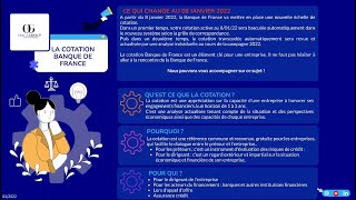 [Parole d'expert] Episode 3 / La cotation banque de France