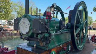 Superior Gas Engine Pump Jack Engine Midwest Old Threshers Reunion 4k 6-1-2024 Sunday