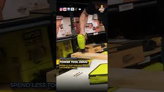 Power tool Demo : Ryobi 5.5 Amp Variable Speed 3-8 Corded drill