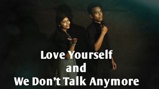 Love Yourself | We Don't Talk Anymore - Justin bieber  (  Gaurav and Anubhav ) ( Mashup Cover )