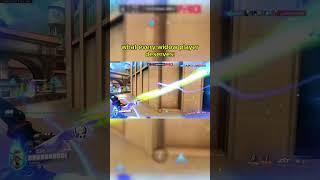 what every widow player deserves #overwatch2 #console #genji #widowmaker #funny