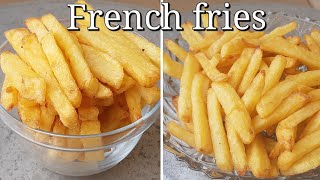 Home made French fries.how to make French fries.