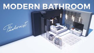 Minecraft Modern Bathroom - TheModernist