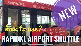 RapidKL Airport Shuttle. What is it like?