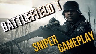 BATTLEFIELD 1 SNIPING GAMEPLAY