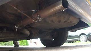 peugeot 2.1 td straight through exhaust