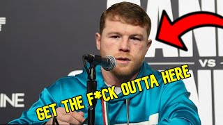 CANELO FUNNY TRASH TALK (ENGLISH) 😂😂😂