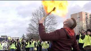 Convergence des gilets jaunes de Picardie à Compiègne - #Acte13 le 9 février 2019