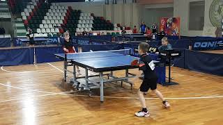 Борейко К.(Витебск) : Сергеенко Н.(Гомель). Кубок Надежд. Tabletennis.