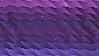 Smooth Polygons Waves. Perfect seamless loop of slowmotion polygon waves. Background animation