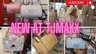 NEW SPRING HANDBAGS AT TJMAXX! TJMAXX SHOP WITH ME! AFFORDABLE SPRING HANDBAGS