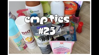 Празни опаковки / Empties #25