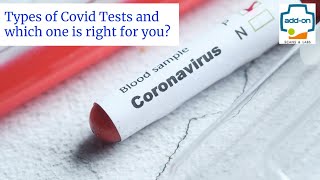 Covid 19 tests: which one is right for you | Antigen test | Antibody test | Add-on Scans & Labs