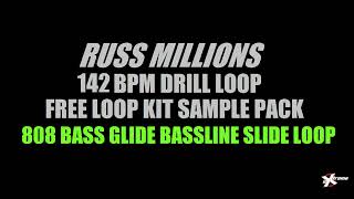 142 BPM  Free UK Drill  MIDI Slide 808 Bassline Russ Millions Smooth Preset  Producer Pattern Loop