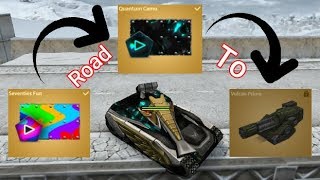 Tanki Online - Road To Vulcan Prime #2 | Getting "Quantum Camo" Animated Paint!