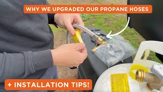 We Upgraded Our Propane Gauges - Installation Tips!