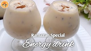 Energy Drink Recipe To Break Your Fast (Iftar) FAST!