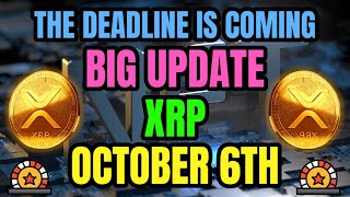 BIG UPDATE : The Deadline is Coming!!! Will #XRP Explode With No Appeal?! XRP LATEST NEWS TODAY'S