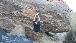 V3 The Black Pearl, South Mountain Bouldering