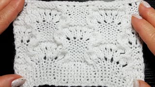 Knitting Pattern for Beginners! How to knit! Easy!