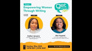 Empowering Women Through Writing With HE Bisi Fayemi | #Writing #womenempowerment