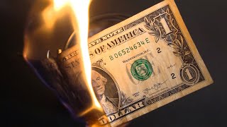 BURNING MY YOUTUBE SALARY (100 subscriber special)