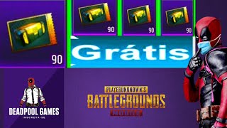 CAIXA PREMIUM GRÁTIS - PUBG MOBILE - DEADPOOL GAMES