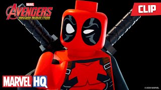 Deadpool and She-Hulk Break the 4th Wall | LEGO Marvel Avengers: Mission Demolition