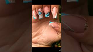 beautiful nail art design 👌❤️#glambeautybymoumita #nailart #youtubeshorts #shorts #subscribe  pls ❤️