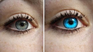 How to Colorize Blue Eye Photoshop Tutorial