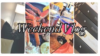 WEEKEND VLOG| NEW HOME DECOR + QUICK TARGET RUN + DINNER W/FAMILY & NESPRESSO HAUL