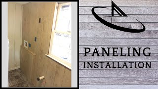 Installing Paneling