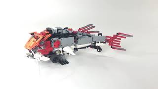 Catfish made from LEGO Mindstorms and Technic Hovercraft.