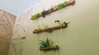 Bamboo hang #art #malayalam #diy #decor #homedecor